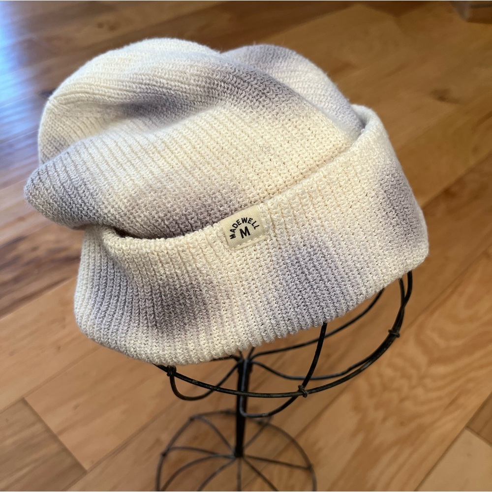 Madewell Cotton Tie-Dye Cuffed Beanie - One Size NWOT